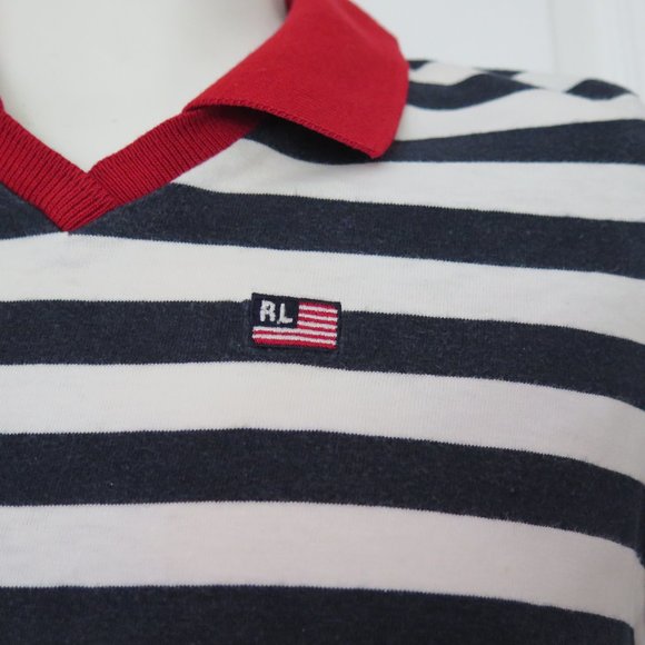 RALPH LAUREN - Stripe Polo shirt - Picture 4 of 7